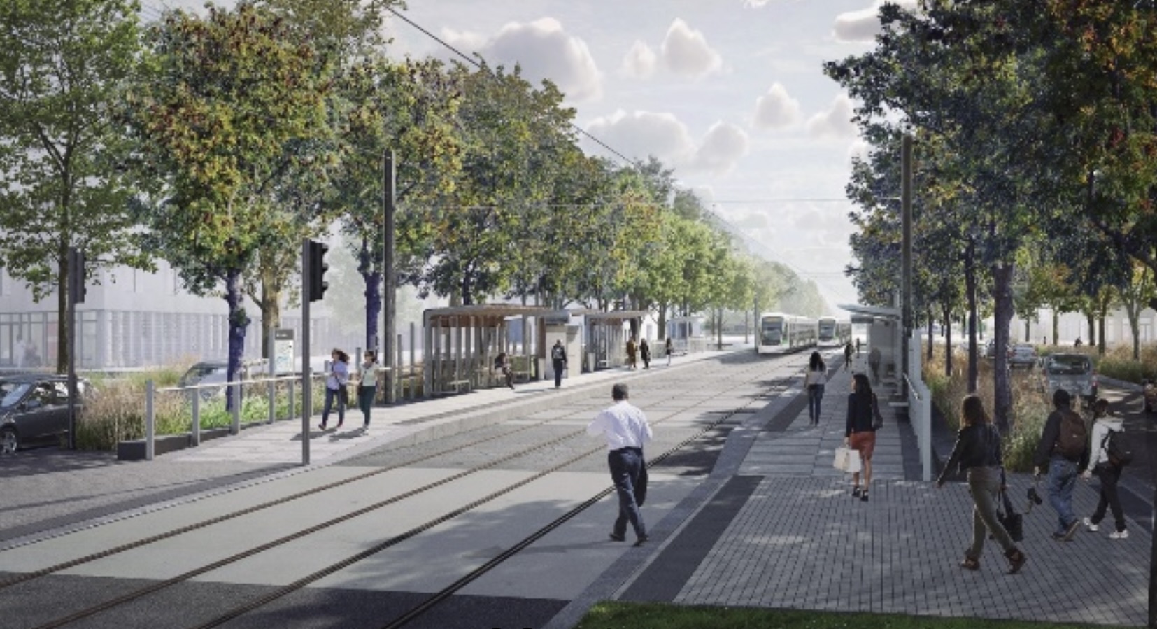 Tramway Futures lignes 6 et 7 : le chantier avance