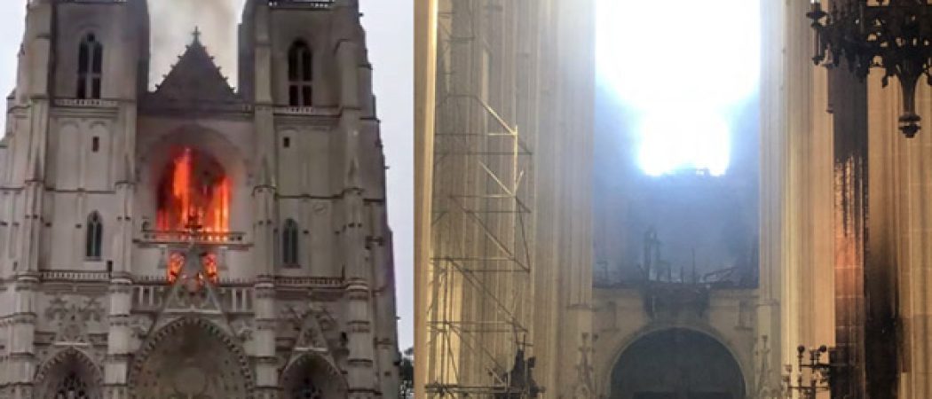 Cathédrale de Nantes : l’heure du bilan et de l'enquête