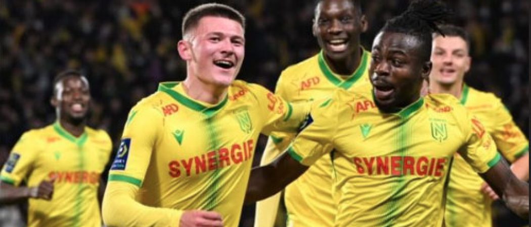 Ligue 1 : Nantes grandiose bat le Paris Saint-Germain 3-1