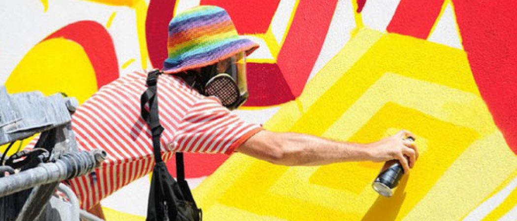 Nantes Bellevue : le graffeur Kero Zen a réalisé une oeuvre monumentale sur la tour du Doubs
