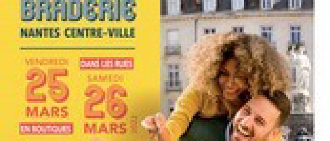 Nantes : la braderie de printemps fait son grand retour