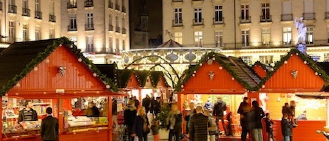 Nantes : le marché de Noël est ouvert