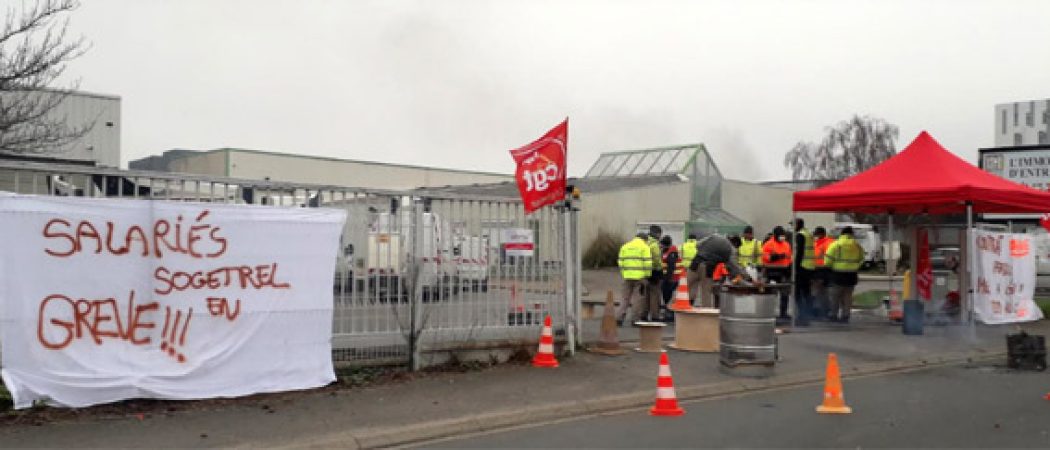 Reprise de la Grève à la Sogetrel dans le 44 et 85